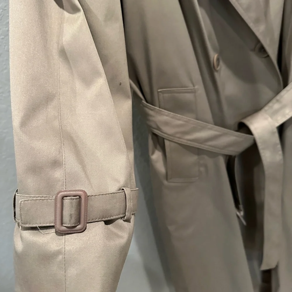 VTG Worthington Trench Coat With Detachable Thermolite Liner Sz 24W NWT - Picture 5 of 9